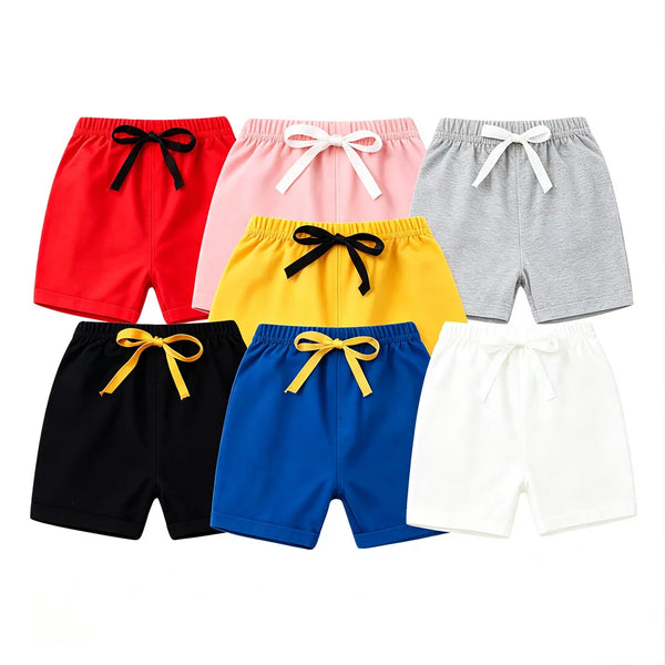 Kids' Cotton Casual Shorts - Kindle Kids ABC