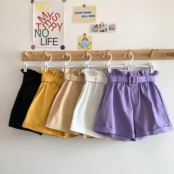 Girls Cotton Candy-Colour Shorts Loose Casual Summer - photo 1