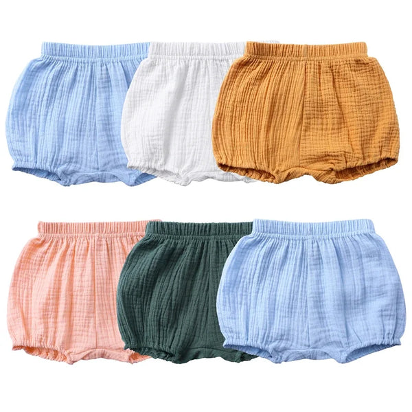 Baby Cotton Bloomer Shorts 0-4Y - photo 1
