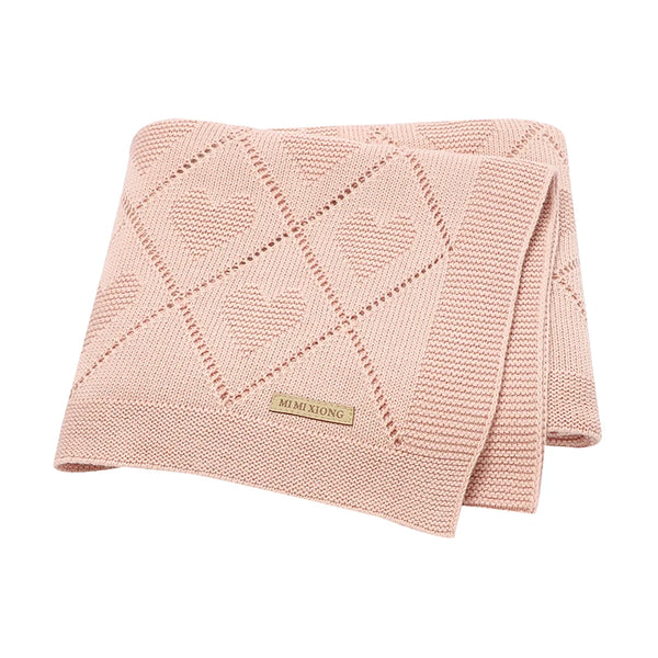 Knit Cotton Baby Blanket - Kindle Kids ABC