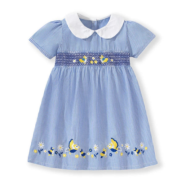 Peter Pan Collar Girls Party Dress - photo 1