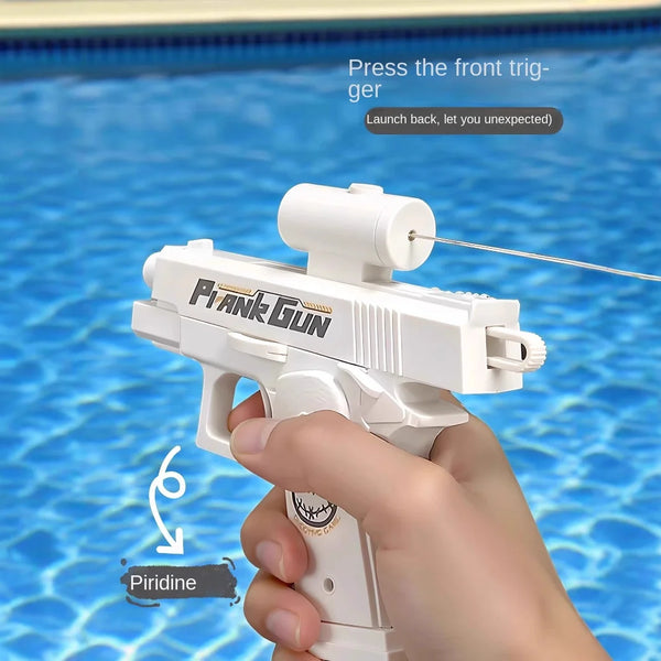 Double-nozzle water gun, summer pool and beach toy for kids