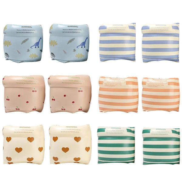 Kids Inflatable Swim Arm Floats - colour range