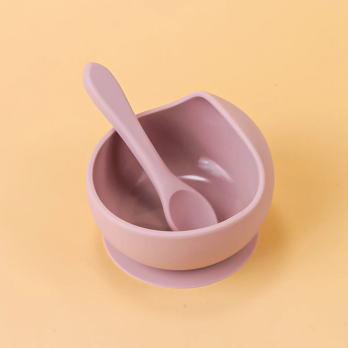 Silicone Suction Baby Bowl & Spoon — Weaning Set | 6M+ - photo 8