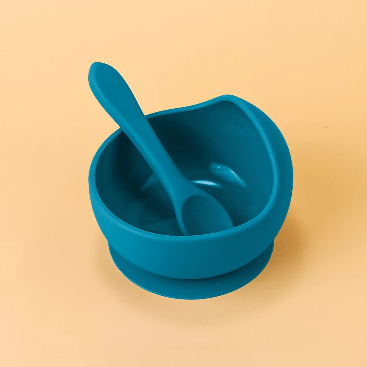 Silicone Suction Baby Bowl & Spoon — Weaning Set | 6M+ - photo 7