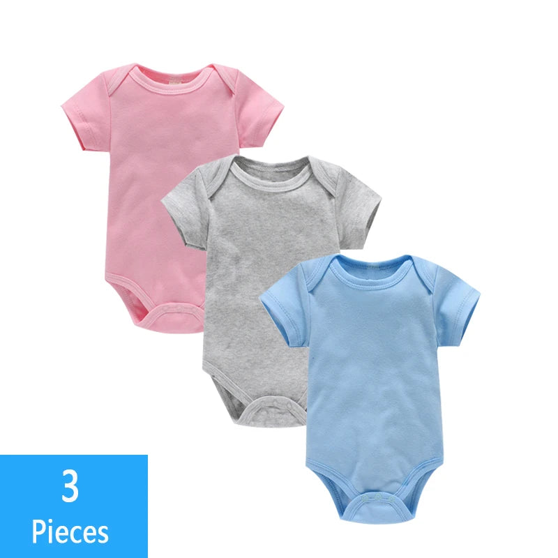 Baby 3-Pack Cotton Bodysuits - Kindle Kids ABC - view 10