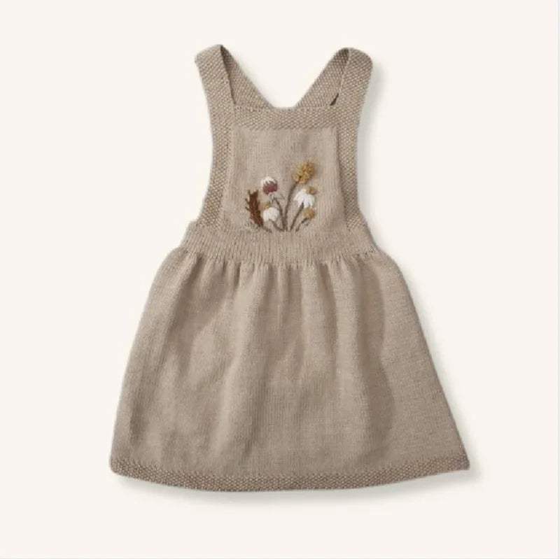 Embroidered Cotton Cardigan Toddler 12M-6Y — Soft Knit Floral Top - photo 7