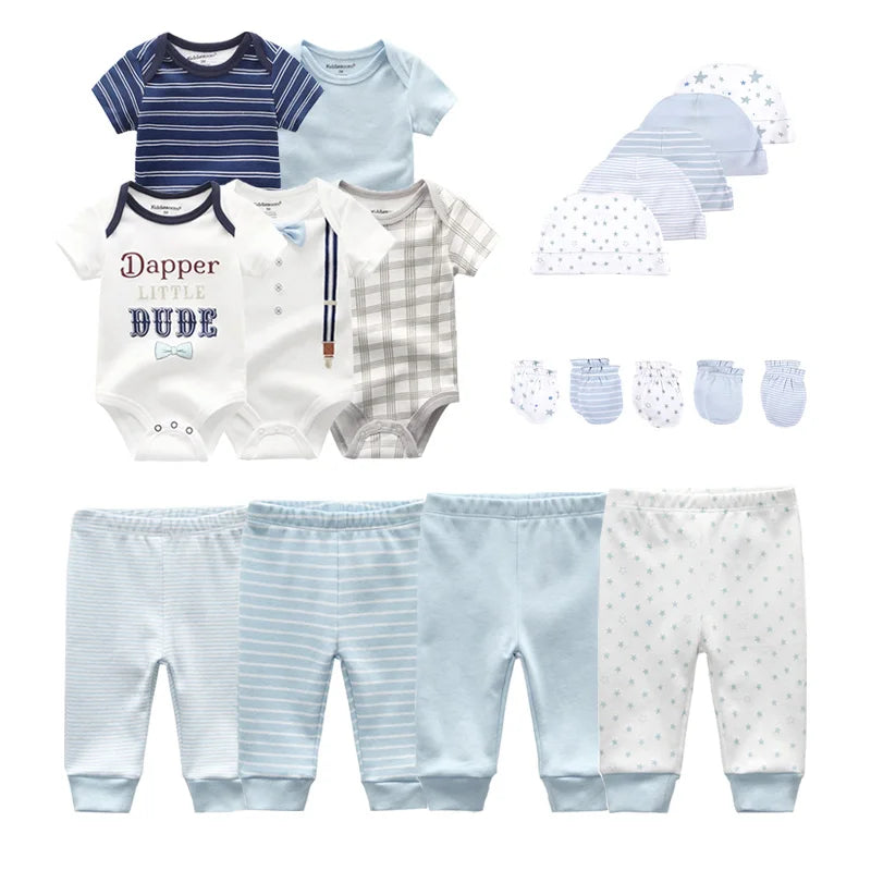 Unisex Newborn Baby Cotton Clothing Set - Kindle Kids ABC - view 11