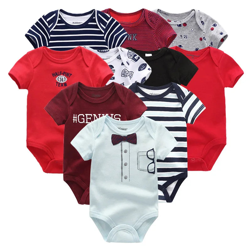 Baby 10-Pack Cotton Bodysuits - Kindle Kids ABC - view 23