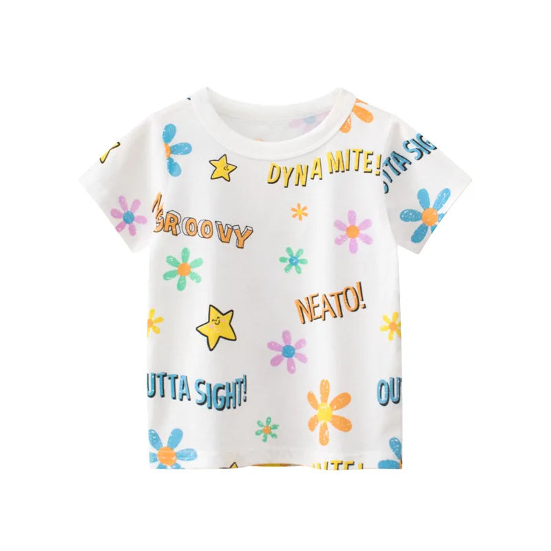 Girls Cotton Cartoon T-Shirt - photo 12