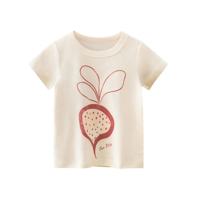 Girls Cotton Cartoon T-Shirt - photo 11