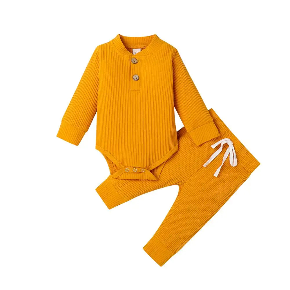 Ribbed Cotton Baby Set - Kindle Kids ABC - view 27