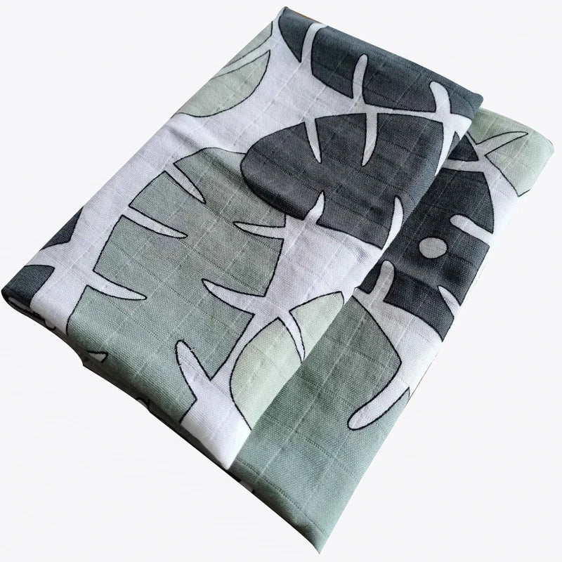 Organic Cotton Muslin Baby Blanket - Kindle Kids ABC - view 5