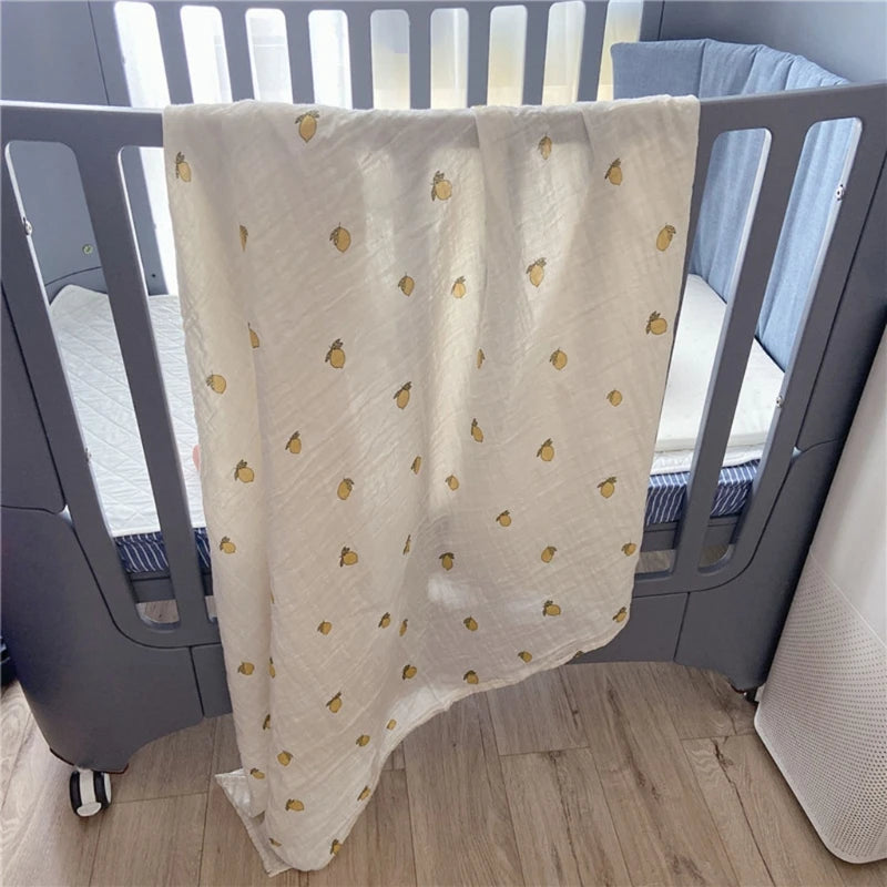 Cotton Muslin Baby Swaddle Wrap Blanket - Kindle Kids ABC - view 4