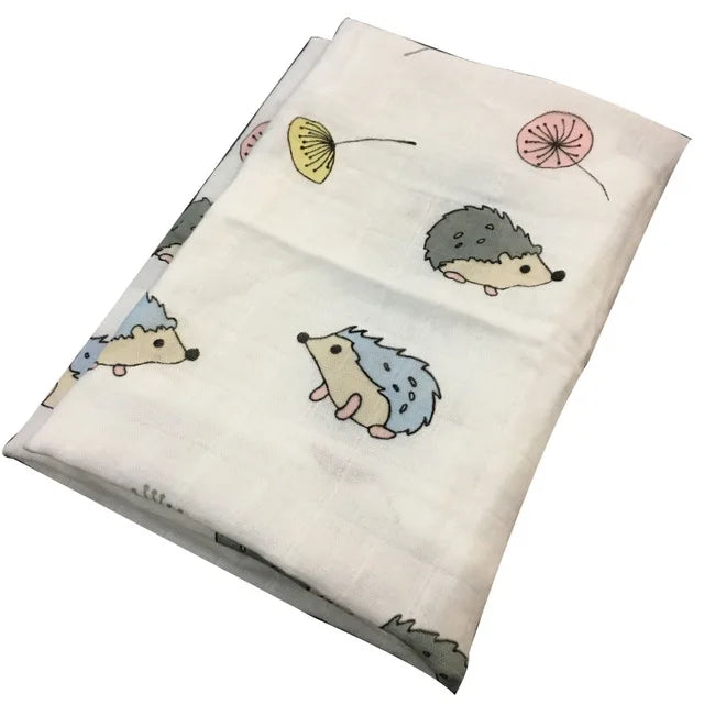 Organic Cotton Muslin Baby Blanket - Kindle Kids ABC - view 15