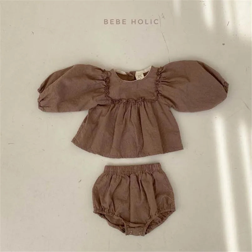 Vintage Lace Cotton Baby Set - Kindle Kids ABC - view 2