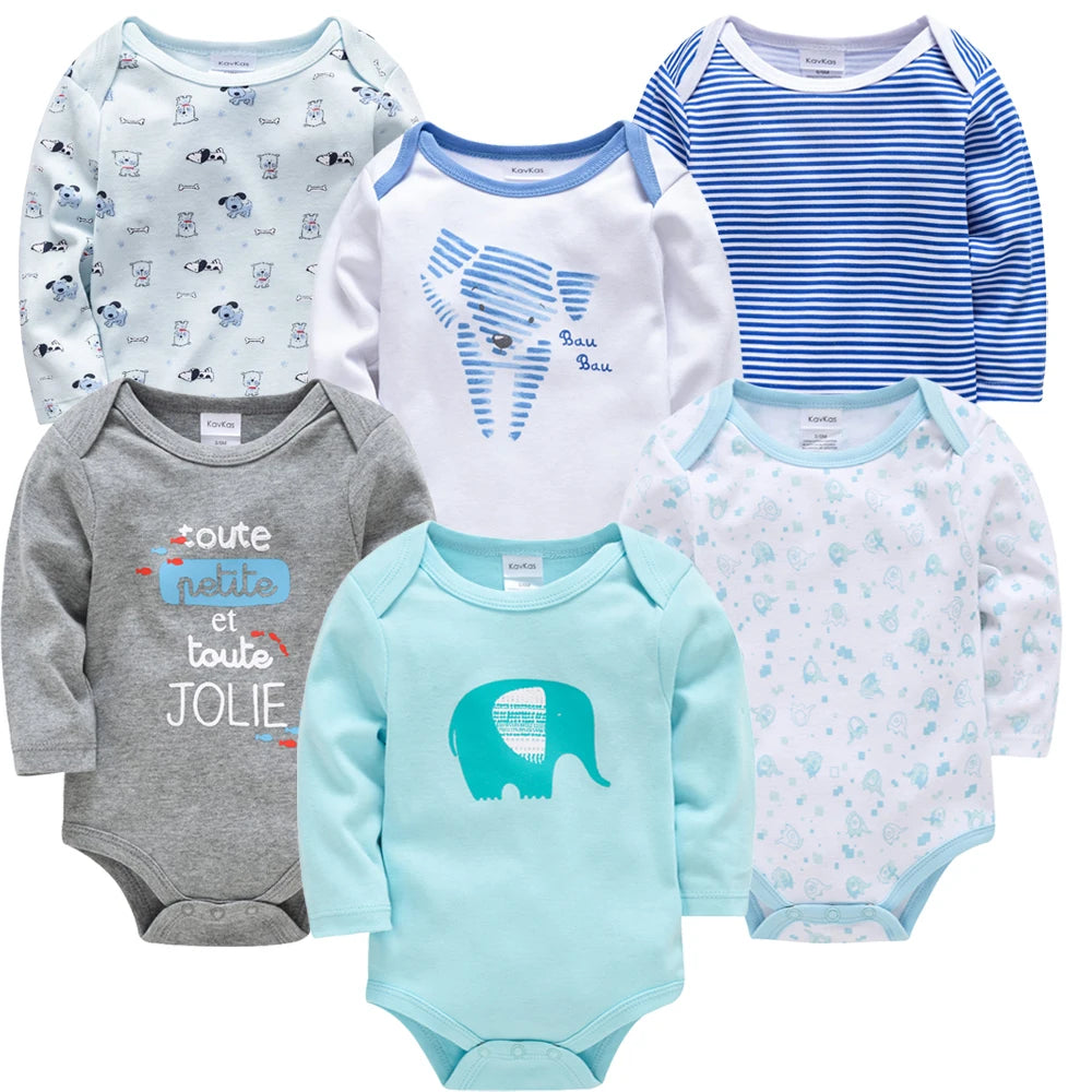 Cotton Baby Bodysuit Set - Kindle Kids ABC