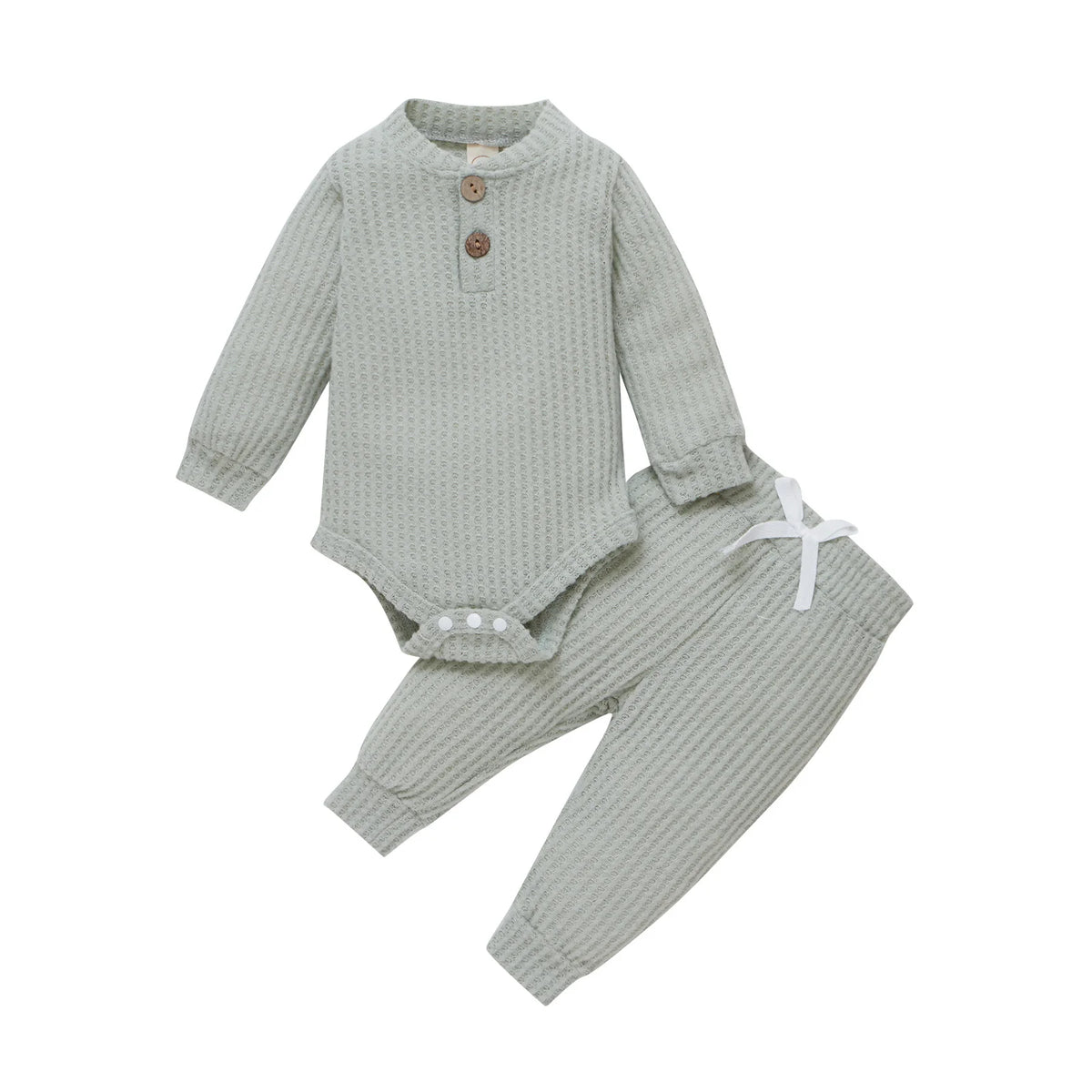 Ribbed Cotton Baby Set - Kindle Kids ABC - view 8