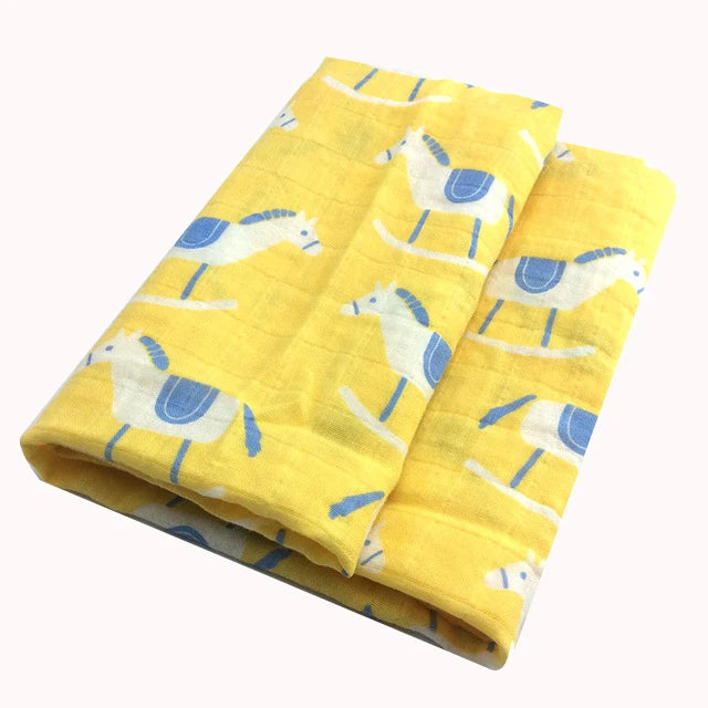 Organic Cotton Muslin Baby Blanket - Kindle Kids ABC - view 22
