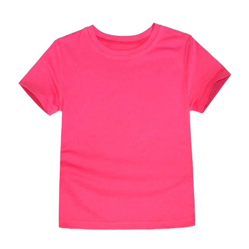 Kids Cotton Basic T-Shirt - photo 12