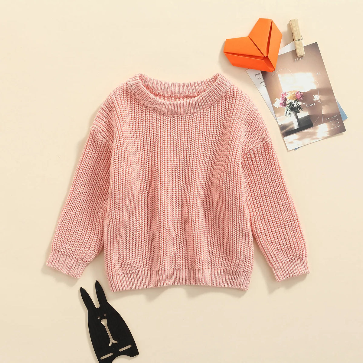 Knit Cotton Baby Sweater - Kindle Kids ABC - view 6