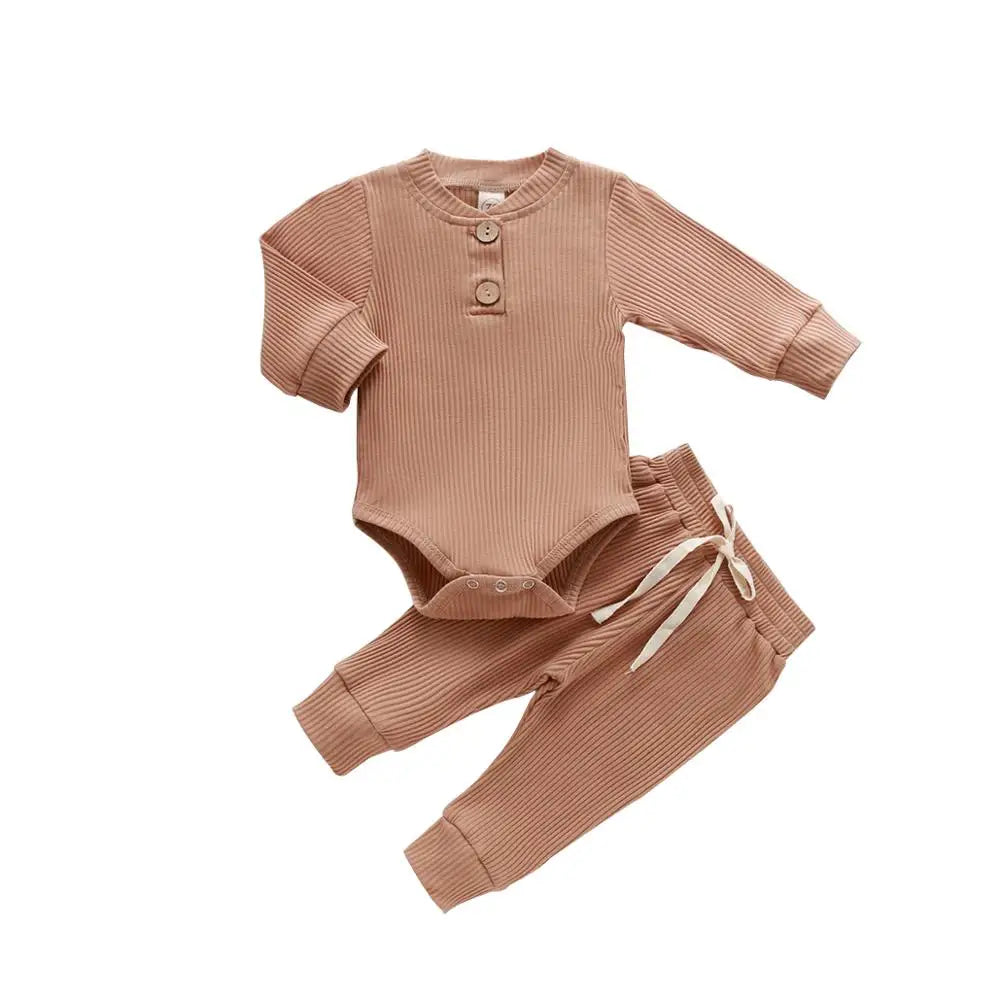 Ribbed Cotton Baby Set - Kindle Kids ABC - view 11