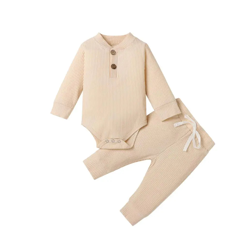 Ribbed Cotton Baby Set - Kindle Kids ABC - view 17