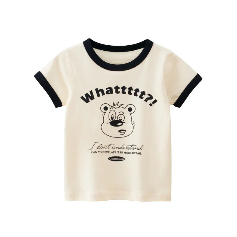 Girls Cotton Cartoon T-Shirt - photo 14