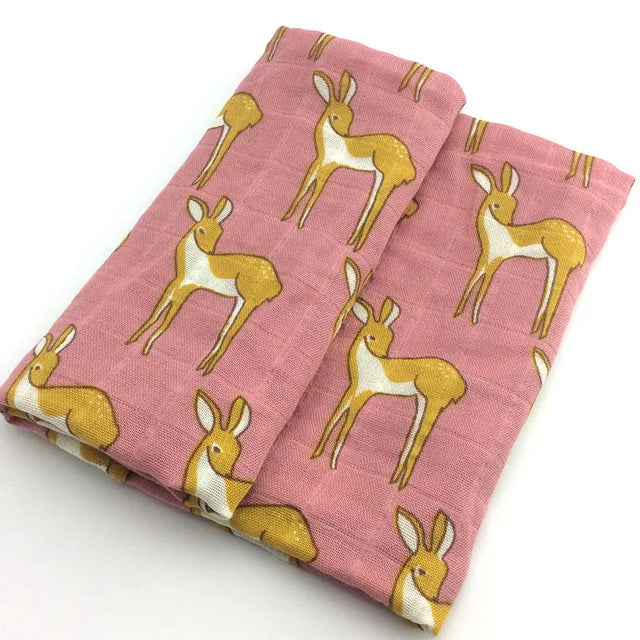 Organic Cotton Muslin Baby Blanket - Kindle Kids ABC - view 10