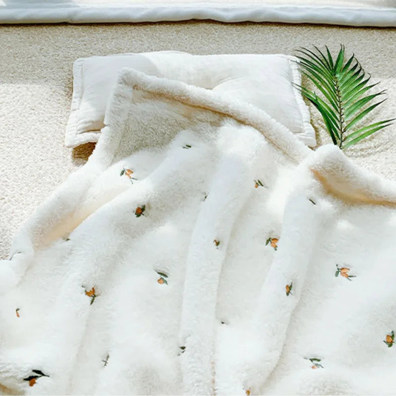 Soft Flannel Fleece Baby Blanket - Kindle Kids ABC