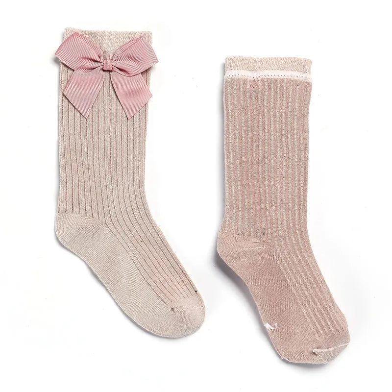 Cotton Baby Girls Socks with Bows - Kindle Kids ABC - view 4