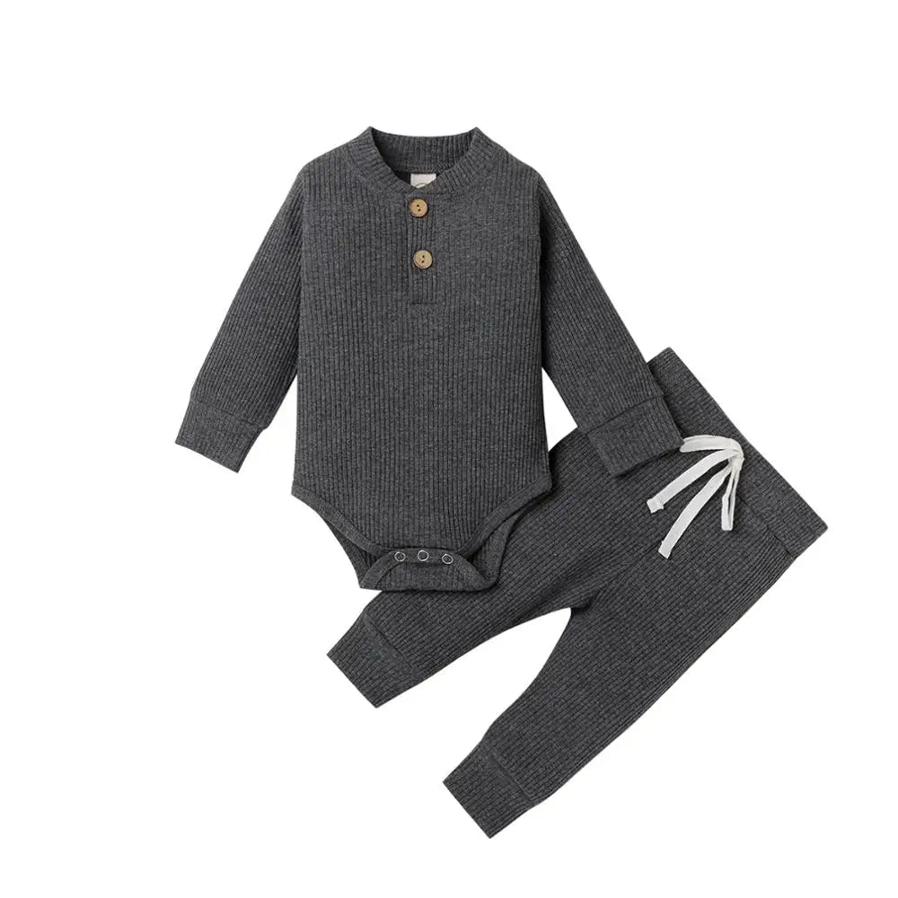 Ribbed Cotton Baby Set - Kindle Kids ABC - view 20
