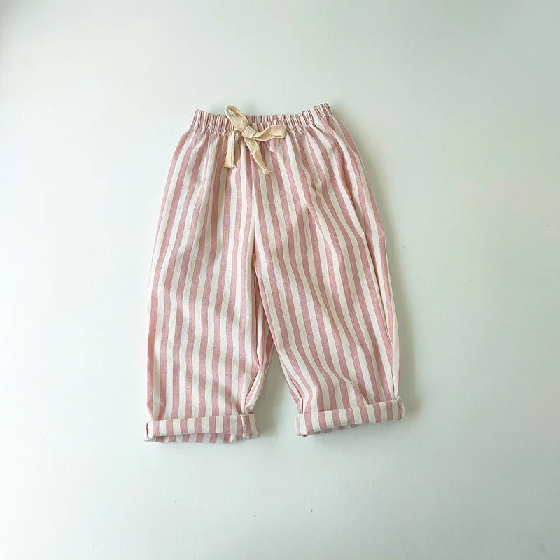 Kids Cotton-Linen Summer Shorts Boys Girls - photo 11