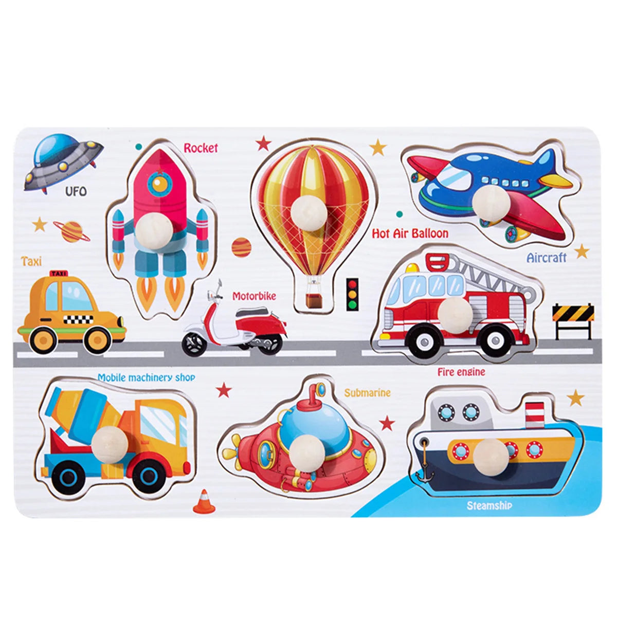 Montessori Wooden Jigsaw Puzzle — Animal & Shape Learning Board | Ages 1–4 - photo 15