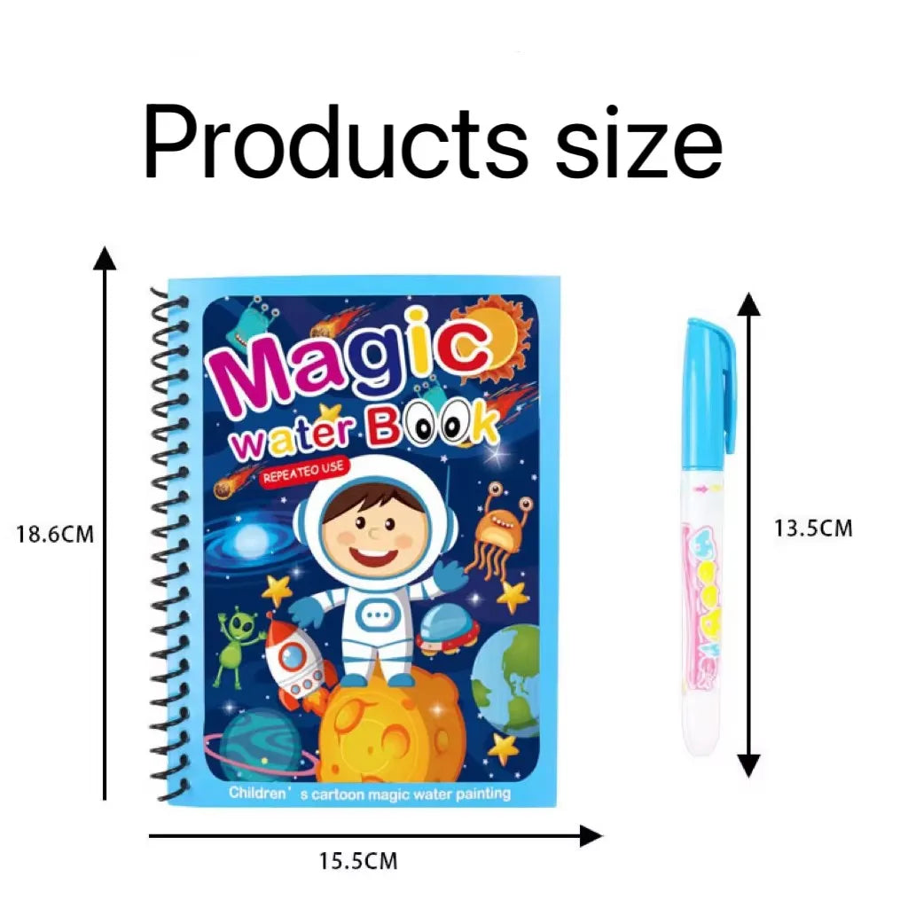 Magic water drawing book size guide