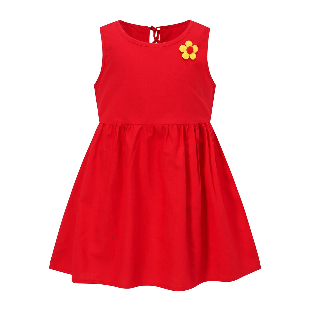 Girls Sleeveless Floral Print Sundress - photo 12