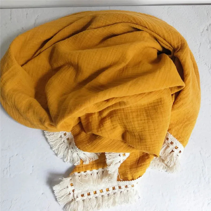 Cotton Muslin Baby Swaddle Blanket - Kindle Kids ABC - view 4