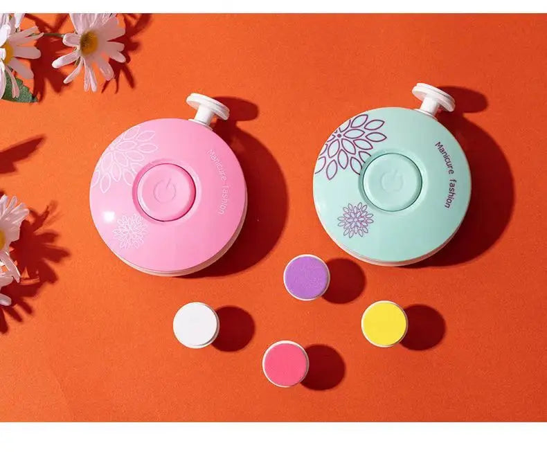 Electric Baby Nail Trimmer – Safe & Quiet Nail File for Newborns & Toddlers