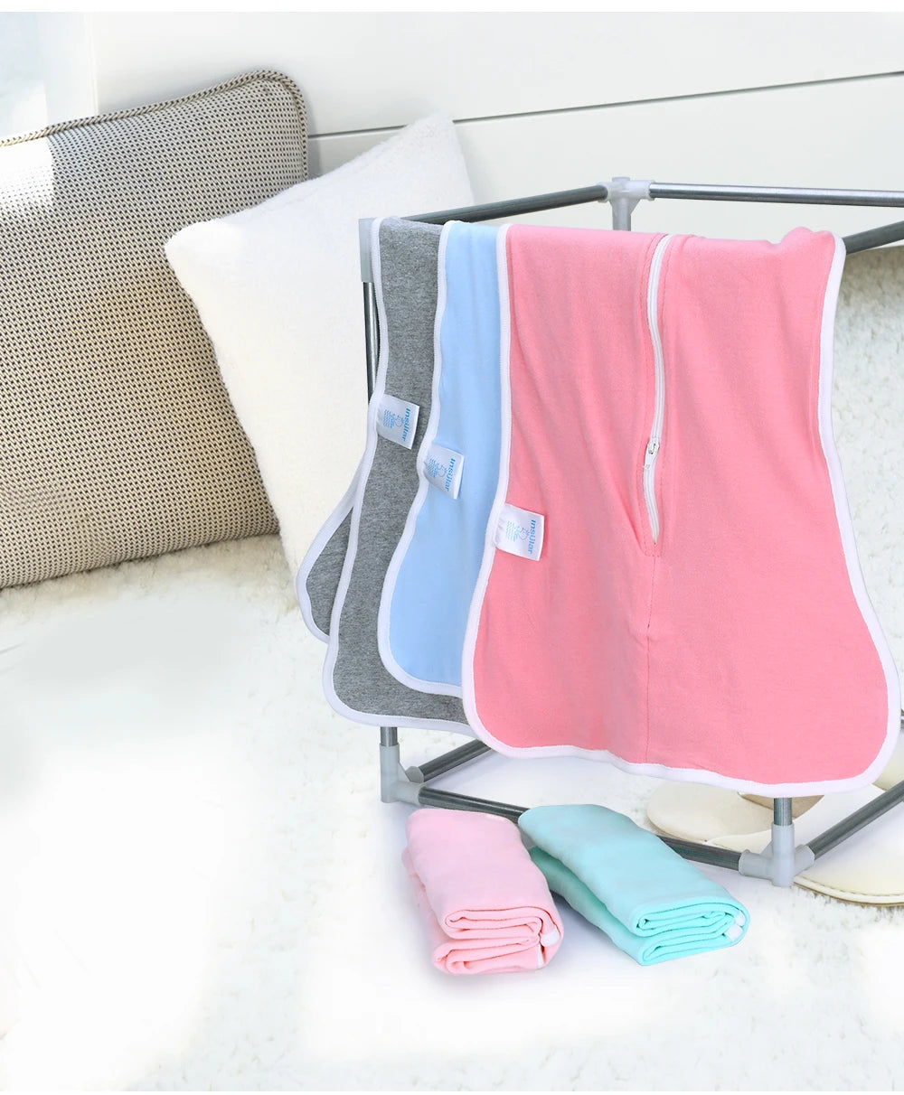 Cotton Zipper Baby Swaddle Wrap - Kindle Kids ABC