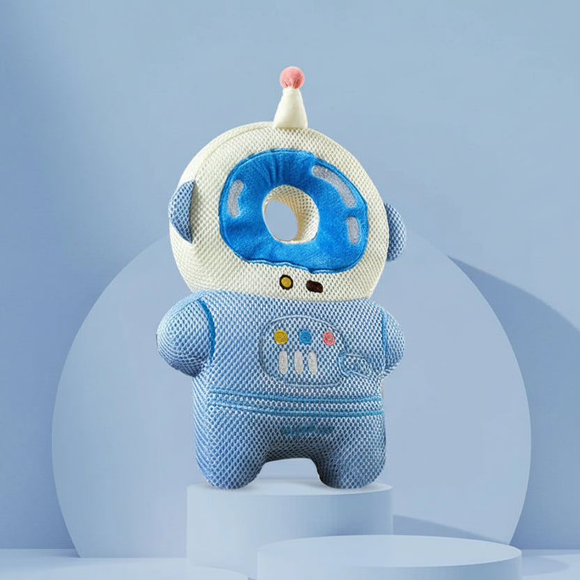 Baby Anti-Fall Head & Back Protector Pillow – Cute Animal Design