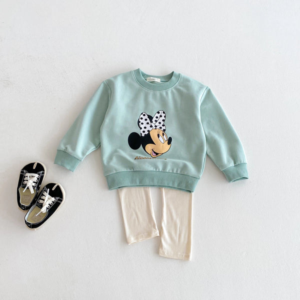 Girls Disney Princess Sweatshirt & Legging Set – 2-Piece | 80–140cm - photo 1