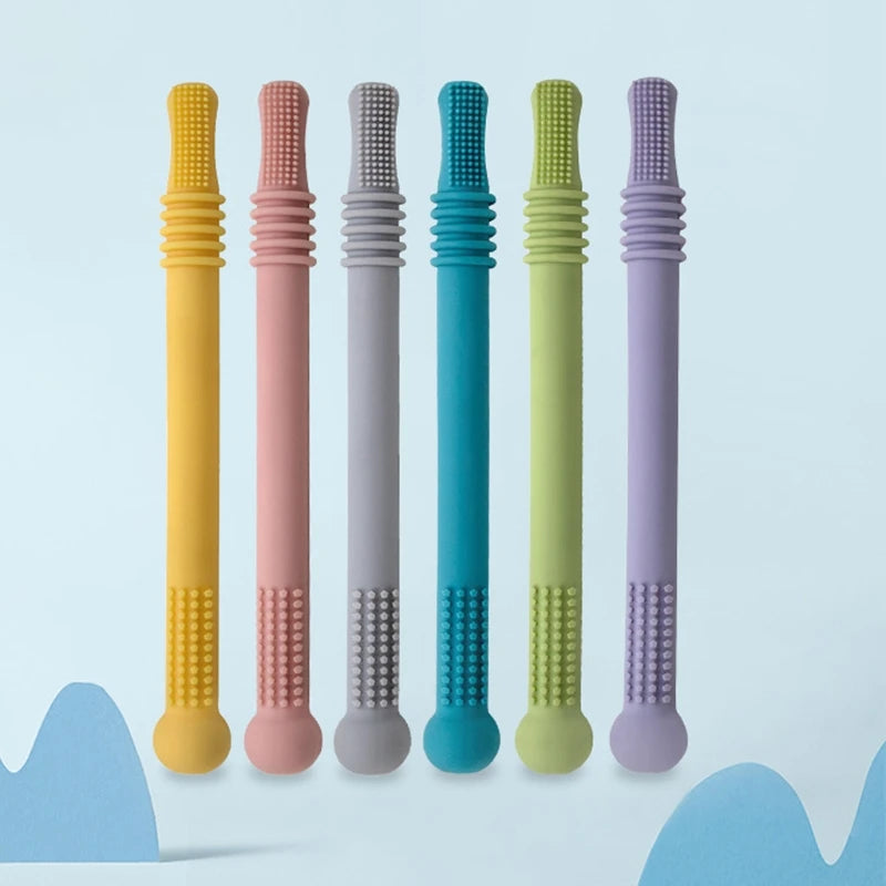 silicone-teether-stick-soothing-gums-kindlekidsabc