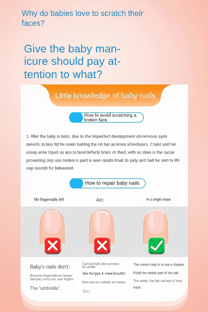 Electric Baby Nail Trimmer – Safe & Quiet Nail File for Newborns & Toddlers