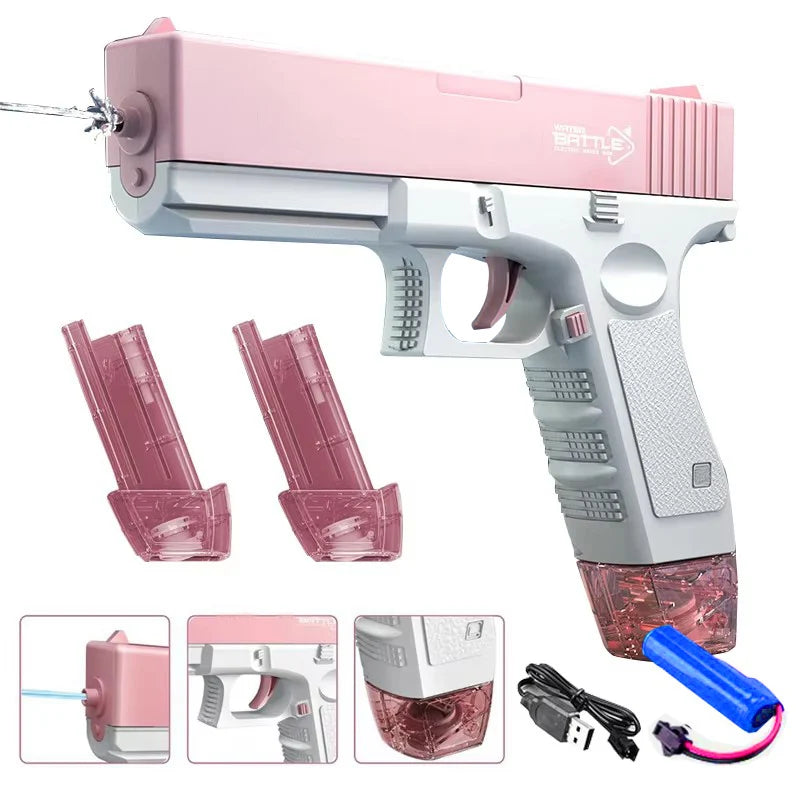 Kids Electric Water Gun - Automatic Rapid-Fire Water Blaster - photo 11