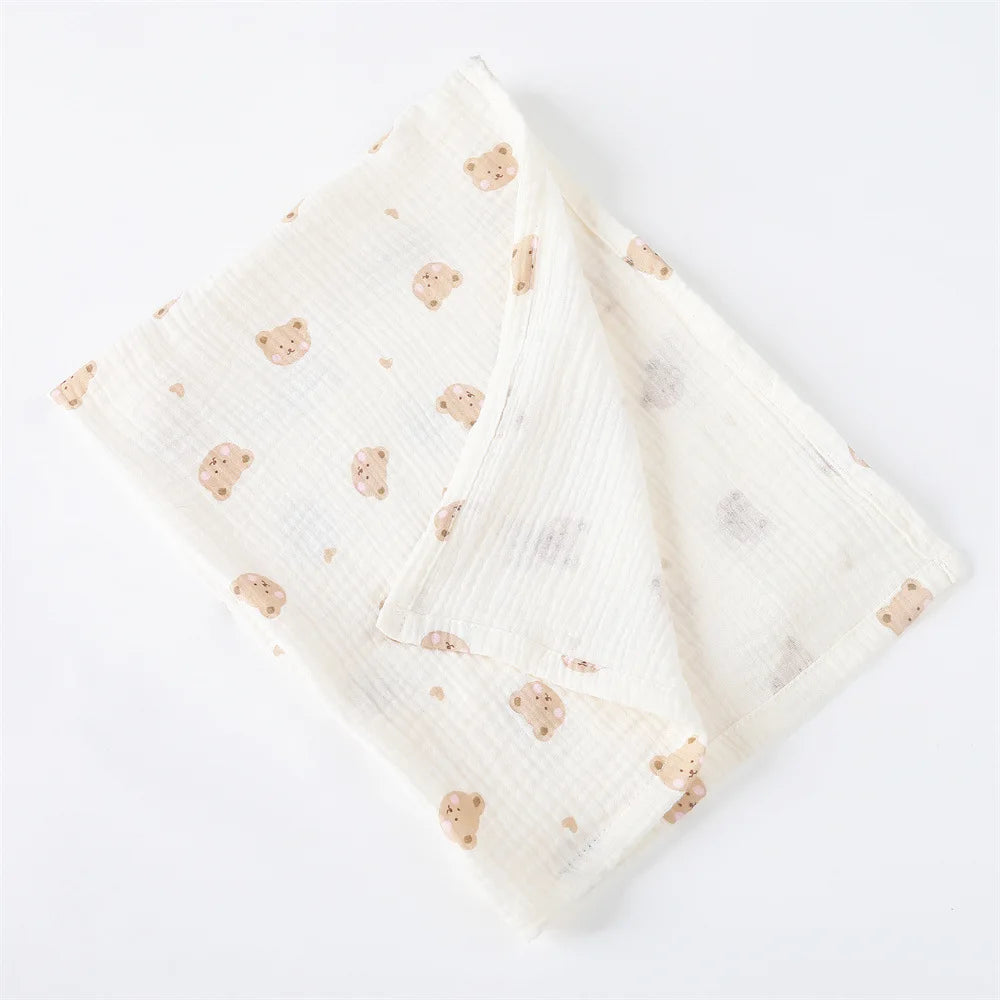 Cotton Swaddle Blanket - Kindle Kids ABC - view 7