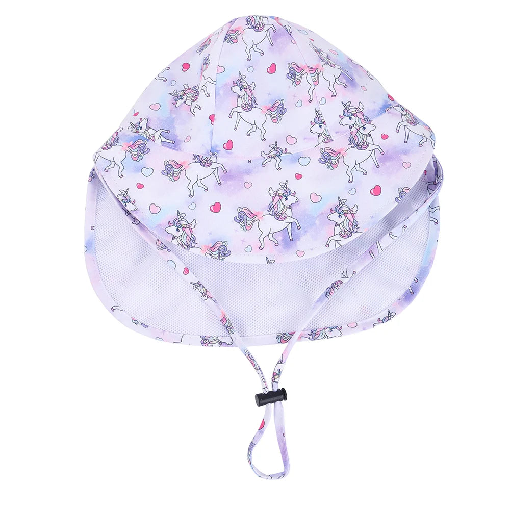 Baby & Toddler Sun Hat with Neck Flap - photo 3
