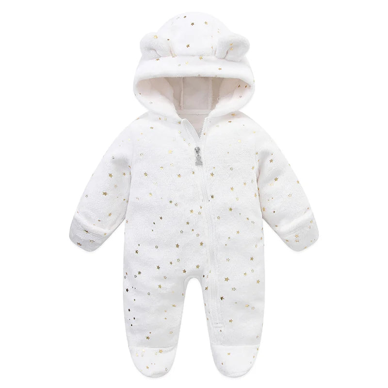 Fleece Hooded Baby Snowsuit - Kindle Kids ABC - view 7