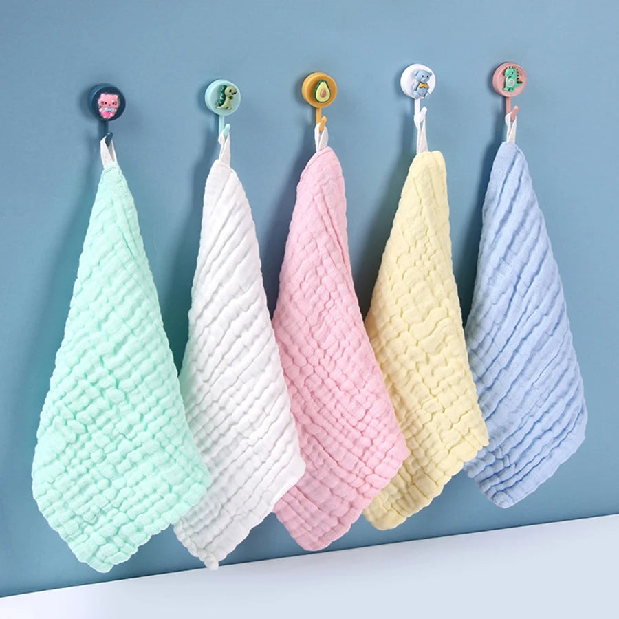 Baby Muslin Face Cloths 6-Layer Cotton Soft - photo 11