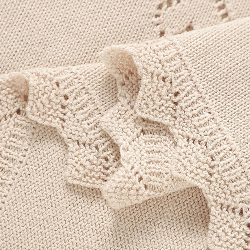 Knit Cotton Baby Blanket - Kindle Kids ABC - view 6