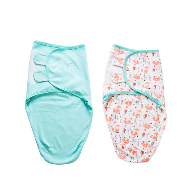 Adjustable Cotton Baby Swaddle Wrap - Kindle Kids ABC